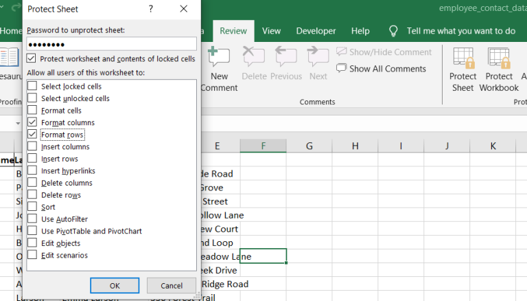 How to Lock Cells in Excel Before Sharing Your Sheet
